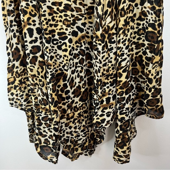 Bila Dailylook Leopard Print Maxi Skirt Size Large - Picture 5 of 11